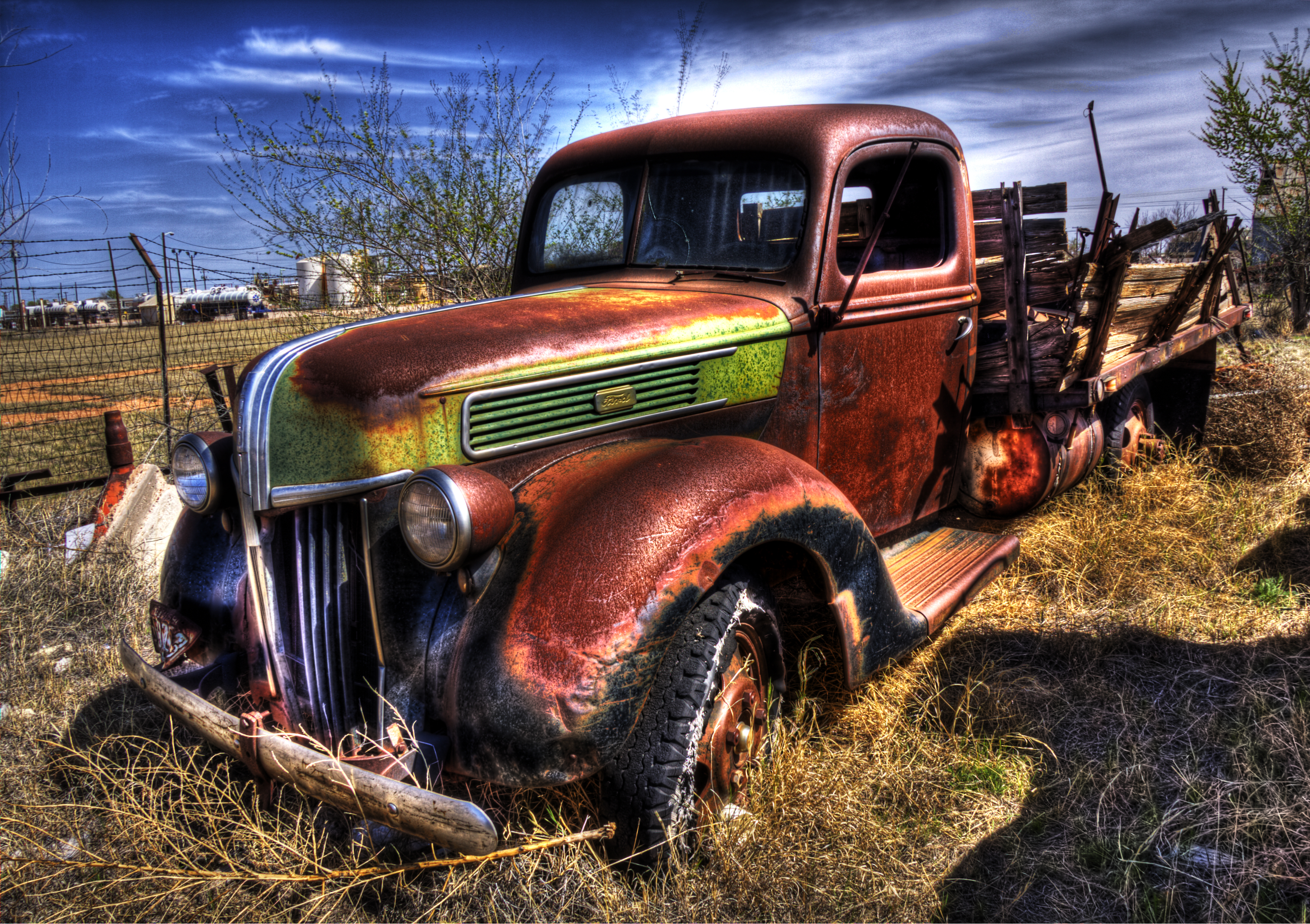 Old Trucks  ColorfulMustard